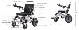 Amazon Hot Sale Electric Wheelchair